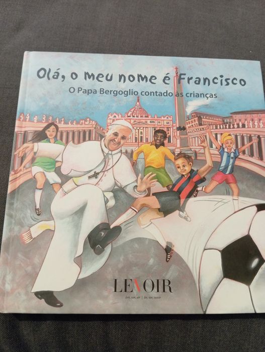 Livro infantil novo sobre o Papa Francisco