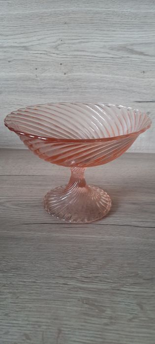 Patera rozalinowa vintage