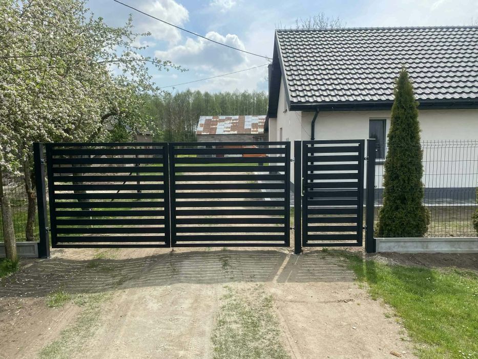 Brama palisadowa przesuwna 5m