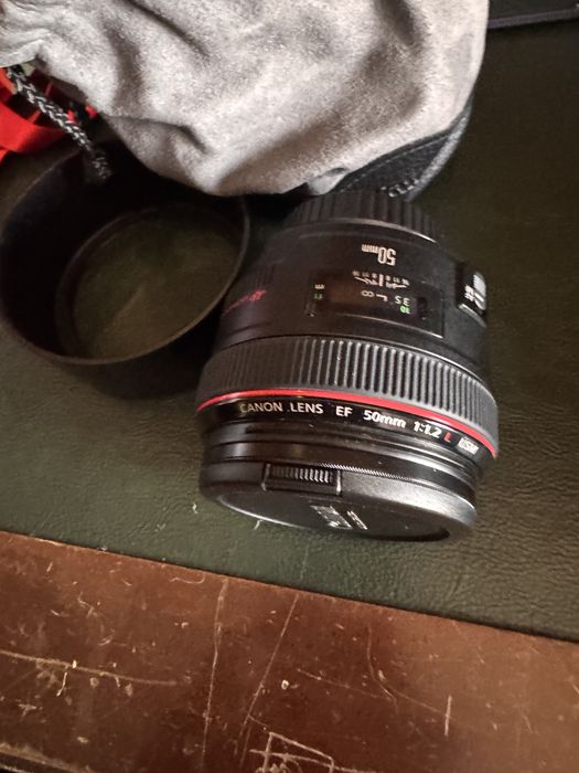 Objetiva Canon EF 50mm f1.2 L