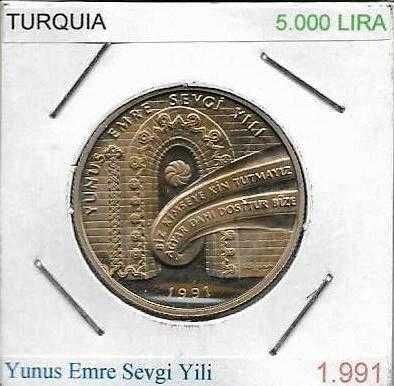 Turquia - - - - - Moedas Comemorativas