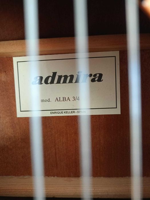 Gitara klasyczna 3/4 ADMIRA