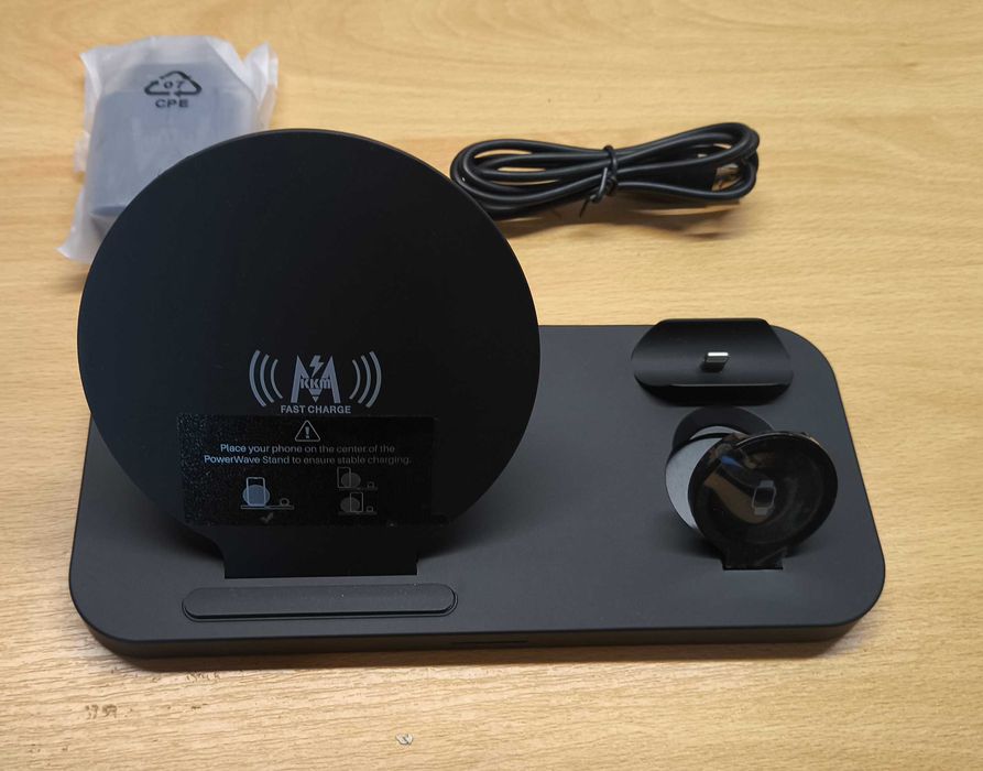 Ładowarka indukcyjna KKM 10W Apple Watch i AirPods [2478]