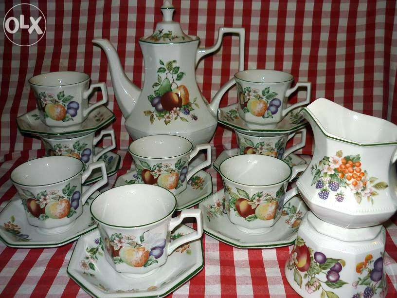 Serviço de chá, de louça inglesa