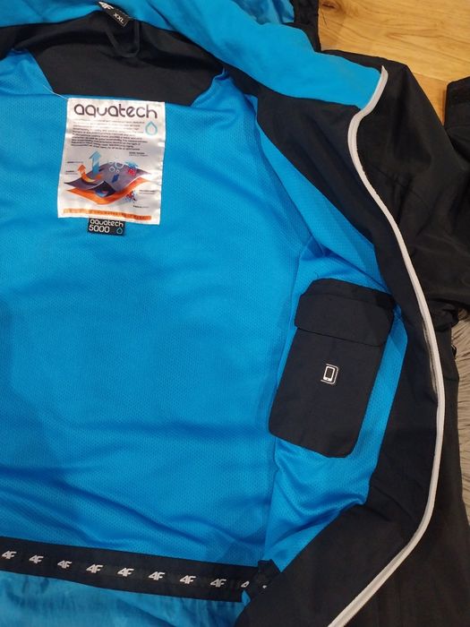 : Kurtka 4F męska softshell XXL Aquatech 5000 czarna