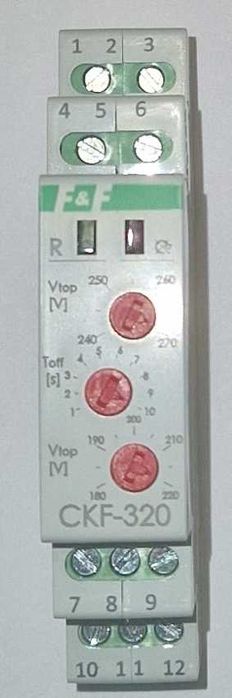 czujnik kolejności i zaniku faz CKF-320-TRMS