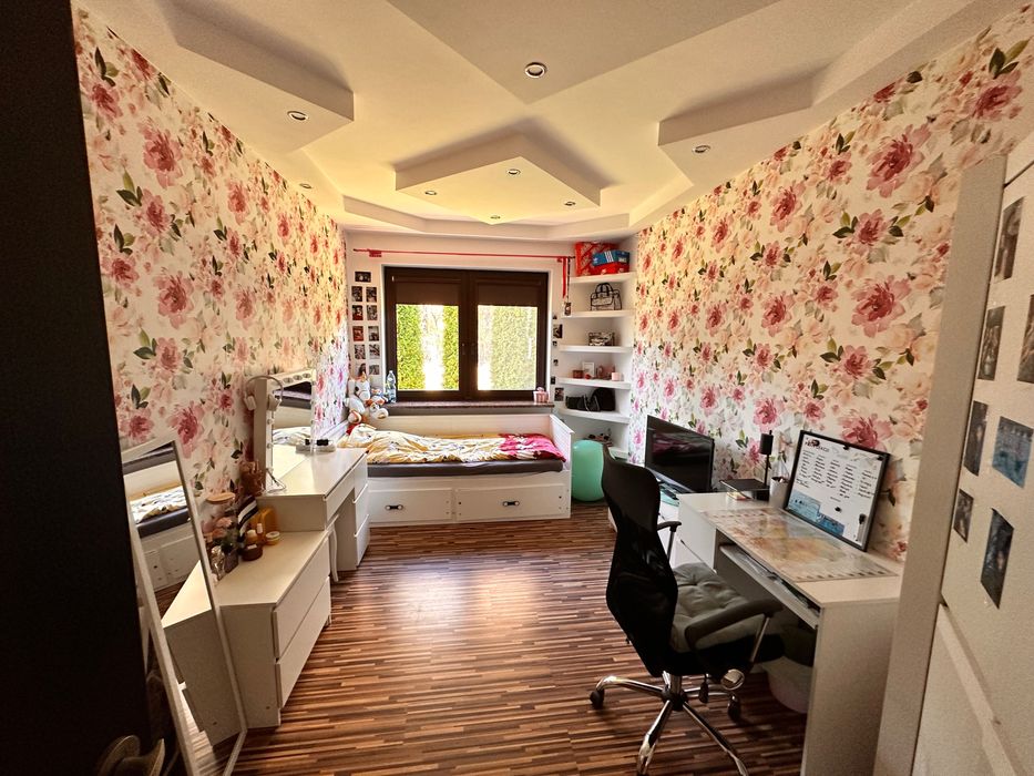 DOM 180 m² | działka 1600 m² | 2 garaże | klimatyzacja | Kazuń Nowy