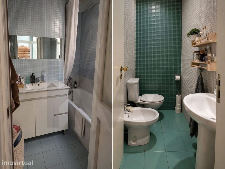 T1+2 com Charme Lisboeta e 75 m2 | Junto às Amoreiras, Lisboa
