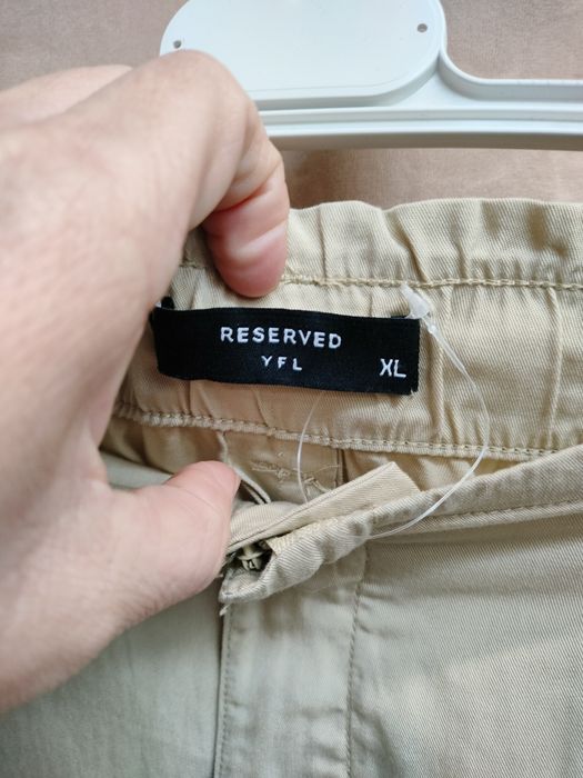 Spodnie z lyocelu r.42 Reserved nowe bez metki