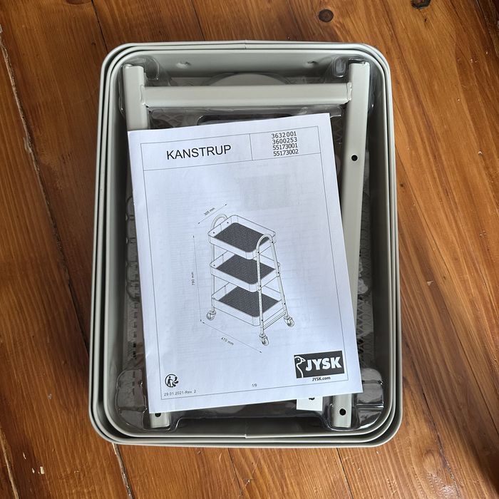 Столик-візок KANSTRUP с.пісочний jysk , ikea