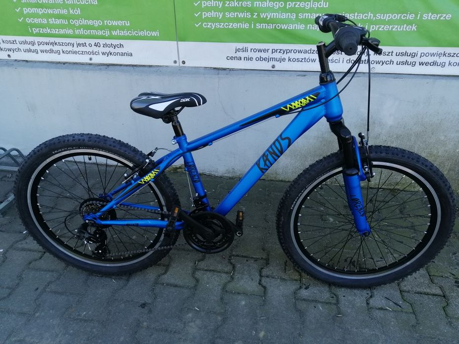 Nowy rower Kands Lorenzo 24 cale /shimano /amortyzacja /wzmacniane koł
