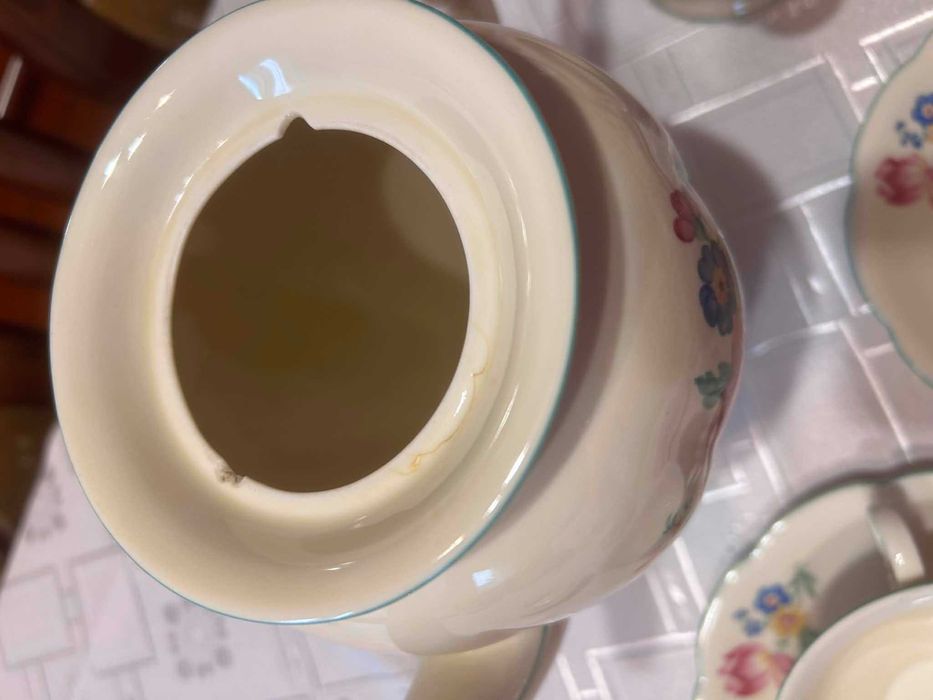Porcelanowy serwis kawowy/herbaciany marki Giesche