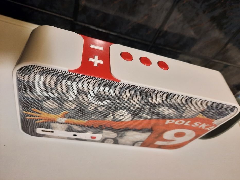 Głośnik przenośny bezprzewodowy  bluetooth LTC, USB/SD/AUX, akumulator 1800mAh Lewandowski