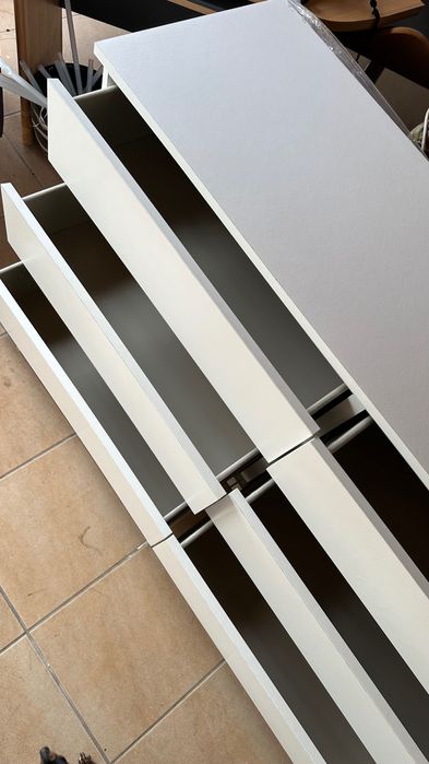 Cómoda MALM 6 gavetas ikea