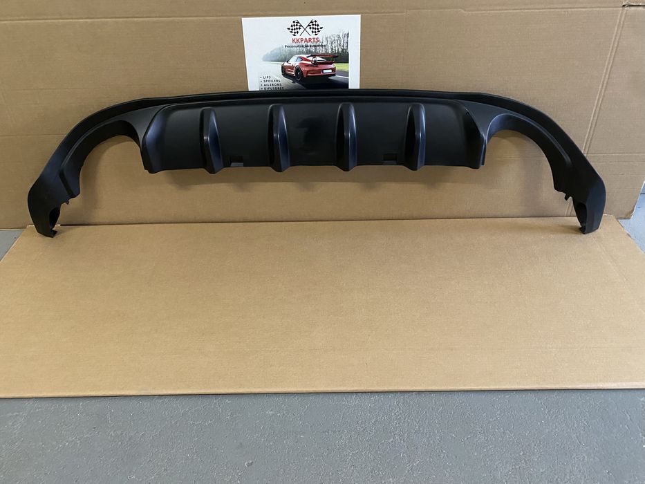 SPOILER DIFUSOR 4 SAÍDAS ESCAPE PALA ABA VW GOLF 7.5 TCR GTI R NORMAL