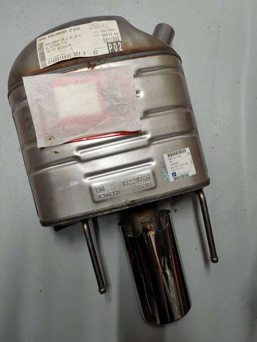 Tłumik końcowy lewy Insignia A