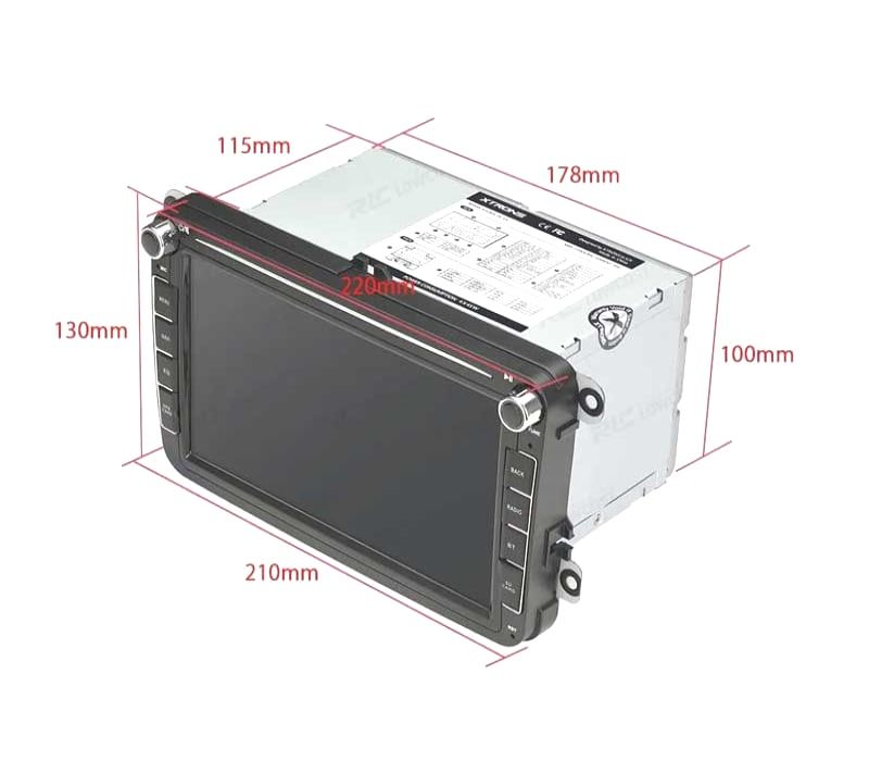 RADIO 8″ GPS ANDROID 11 VOLKSWAGEN VW PARA SEAT SKODA OCTACORE 4GB RAM+64GB ROM