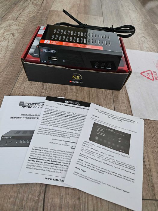 Dekoder Opticum DVB-T2 H.265/HEVC