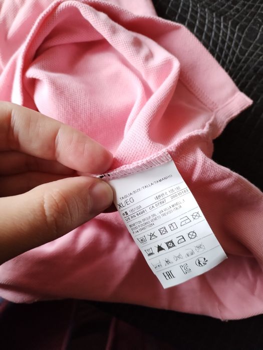 Polo Benetton e t-shirt Scalpers tam XL