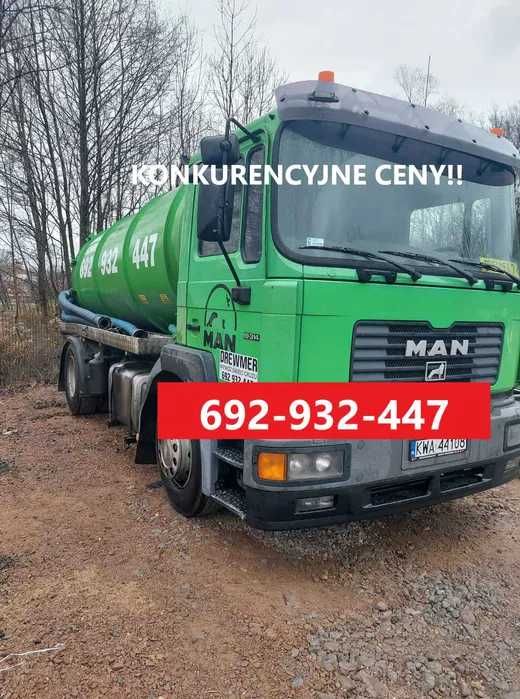 Wywóz szamb nieczystości Sucha Beskidzka, Zembrzyce, Tarnawa, WUKO