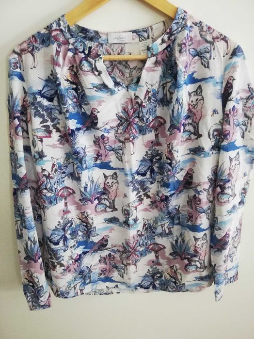 bluzka van laack jedwab xs s bluzka van laack 34 36 xs s silk