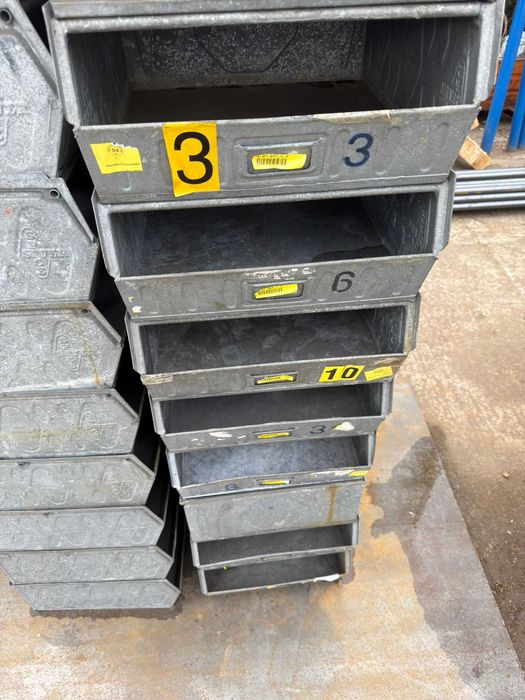 Pojemniki metalowe różne wymiary , Nowe i używane