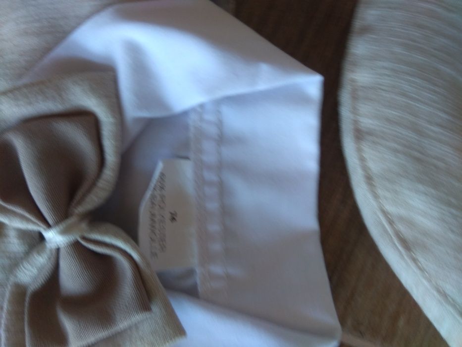 Elegancki strój do chrztu, rozmiar 74-80, dla chłopca