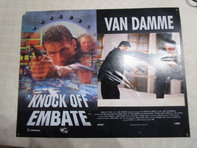 CARTAZes FILME Van Damme Steven Seagal Jackie Chan Travolta