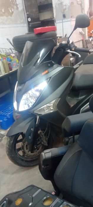 Sym  GTS 125 i  revisão  feita
