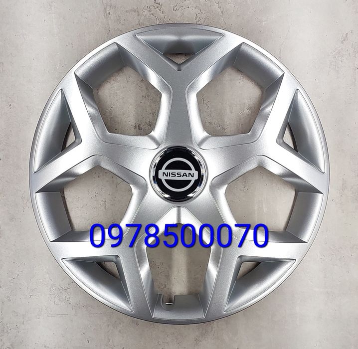 Ковпаки Ніссан R16 Note Qashqai Juke Rogue Leaf Almera Колпаки Nissan