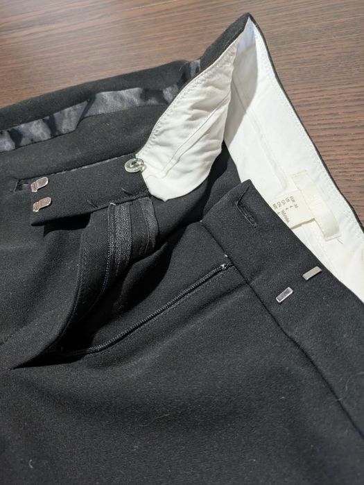 Calças Pretas - Estilo Smoking