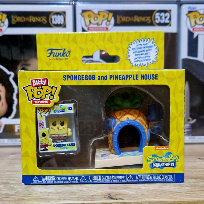 Funko Bitty Pop! Towns: SpongeBob SquarePants – SpongeBob and Pineapple House