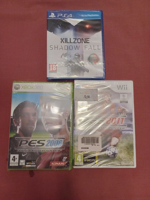 Jogos para consolas (selados)