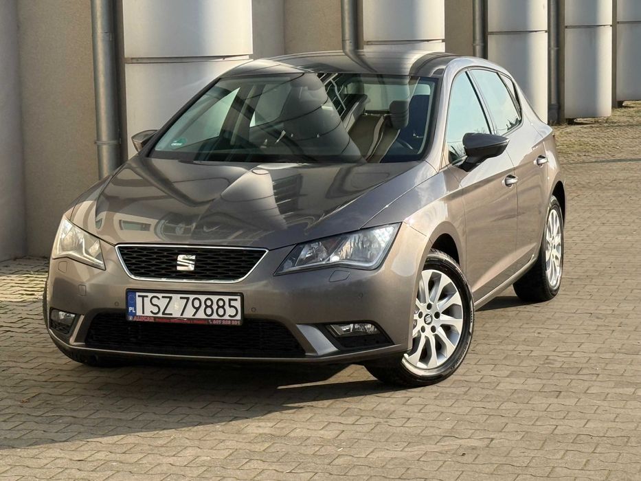 * SEAT LEON 2,0 TDI 150KM Klima Navi Alu servis *