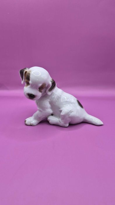 Figurka porcelanowa "Szczeniak" proj. Theodor Kärner Rosenthal lata 60. XXw