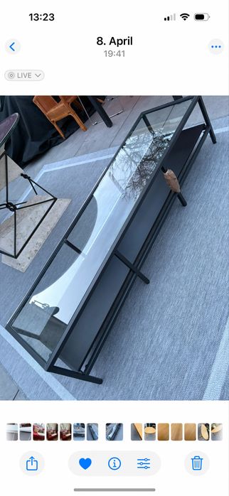 Piekna na czasie konsola stolik sideboard TV metalowa IKEA VITTSJÖ