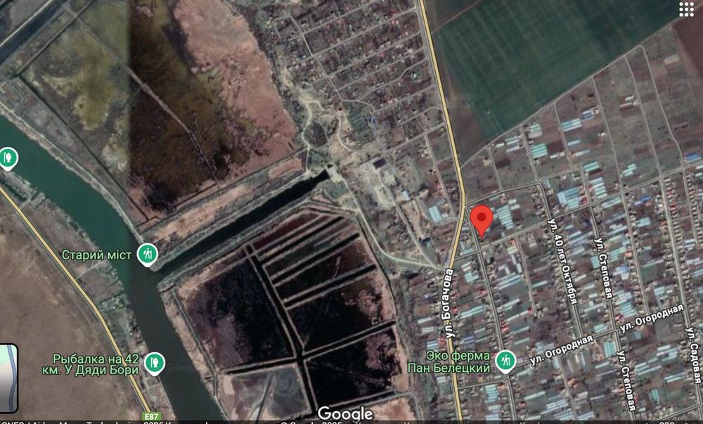 В продаже участок возле реки Днестр в нп Маяки 26 соток Беляевский рн