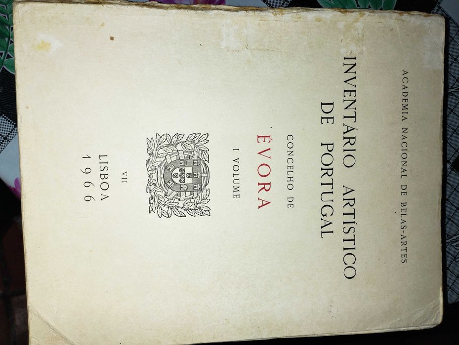 Inventário Artístico - concelho de Évora - Túlio Espanca