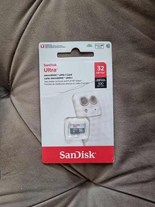 Карта памяти micro SD SanDisk 32 gb новая