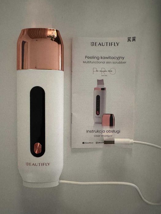 Beautifly B- Scrub Pro Urządzenie do peelingu kawitacyjnego, EMS,