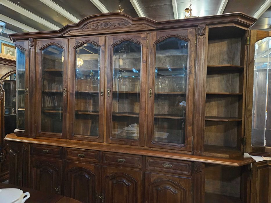 Enorme móvel em madeira para sala ou escritório - Muito bom estado geral