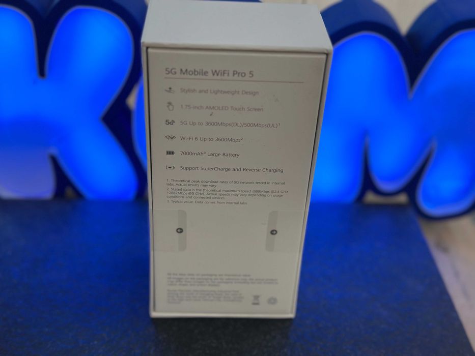 Huawei E68|88-982 5G Mobile WiFi Pro 5 / RATY