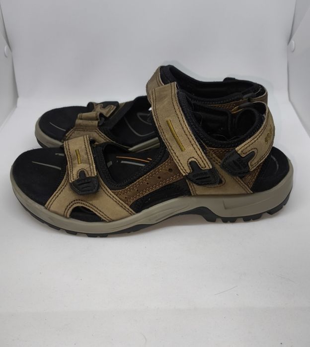 ECCO Offroad Yucatan Meskie Sandały Trekkingowe Skórzane Outdoor 41