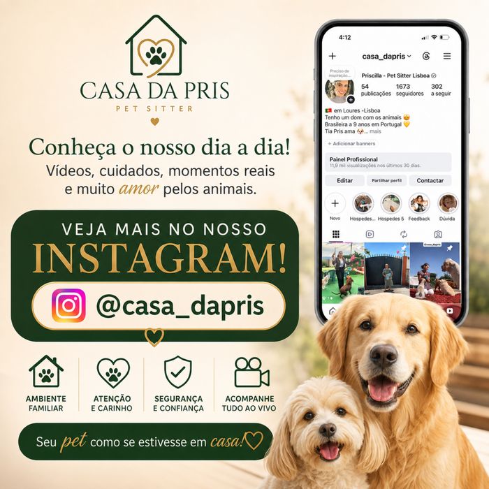Pet Sitting em quinta familiar | Seu Pet com amor e liberdade