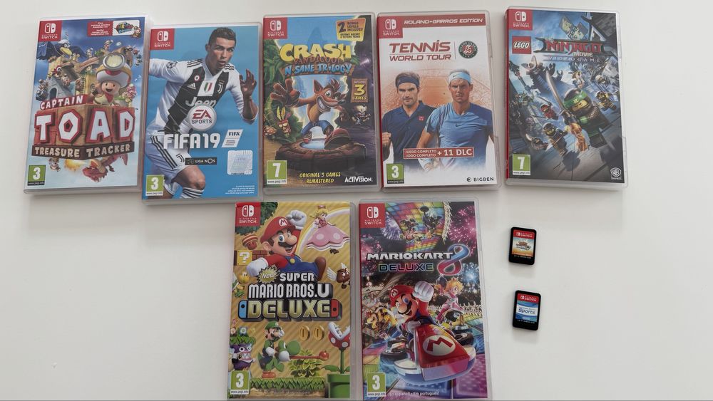 Nintendo Switch com muitos extras