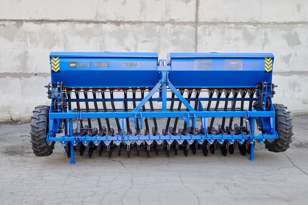 Сеялка Зерновая Навесная GreenTerra СЗ 2,7-3,0м Стандарт