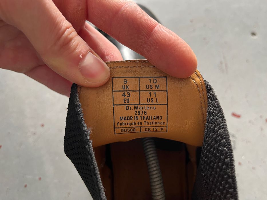 Шкіряні челсі черевики мартінси Dr Martens 2976 Chelsea Boots 43 UK 9