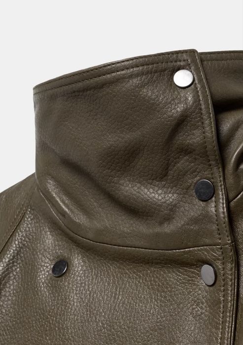 Шкіряна куртка косуха Zara 100% овеча шкіра