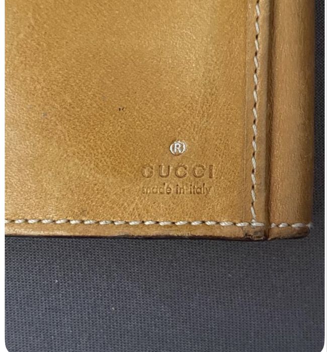 Шкіряний гаманаць Gucci,Gianfranco Ferre!