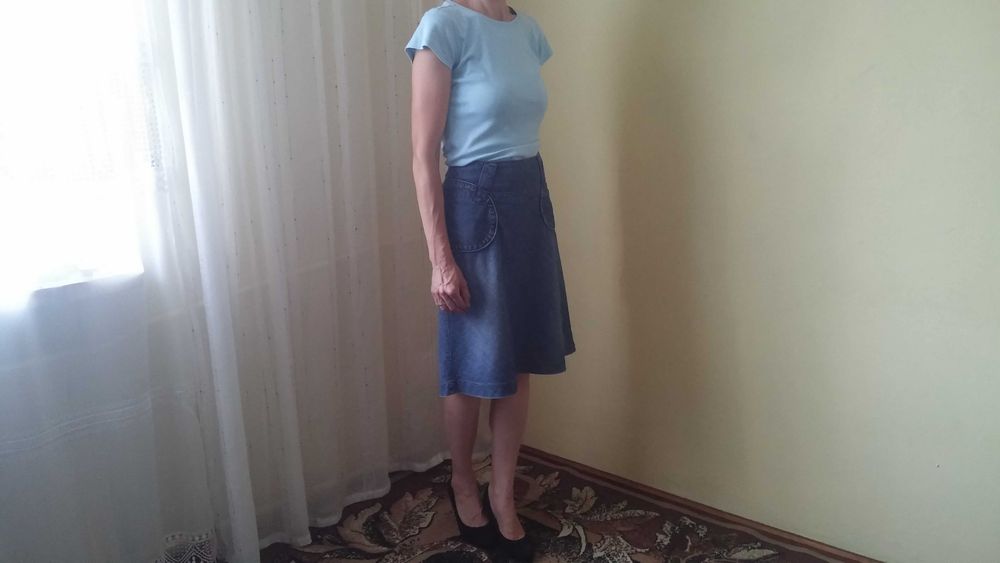 bluzka niebieska błękitna rozmiar s/m
